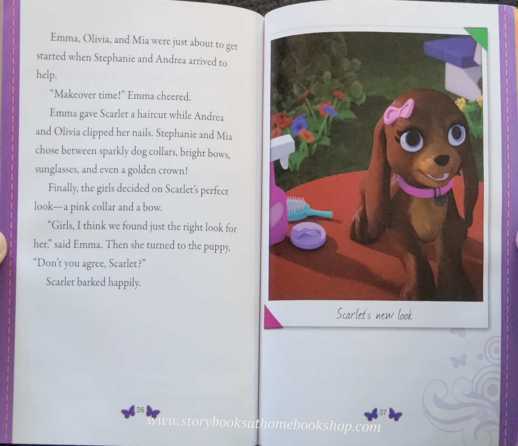 หนังสือนิทานปกอ่อน** 🍅🍓LEGO FRENDS NEW GIRL IN TOWN