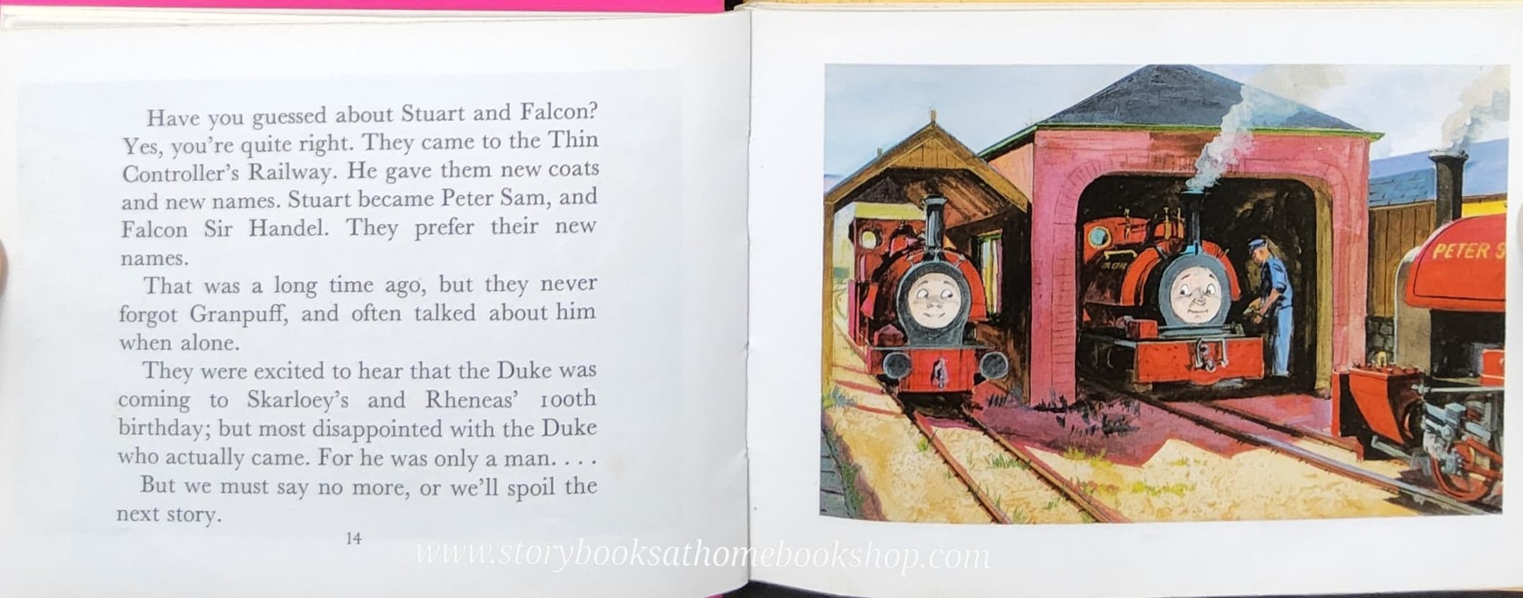 หนังสือนิทานปกแข็ง* 🍓🍓THE RAILWAY SEIRIES NO25: DUKE THE LOST ENGINE