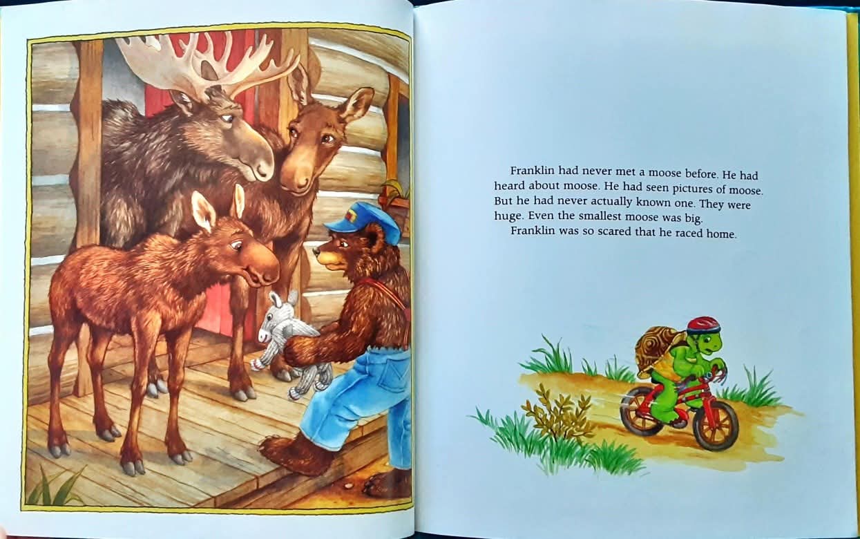 หนังสือนิทานปกแข็ง** 🍅🍓Franklin's NEW FRIEND