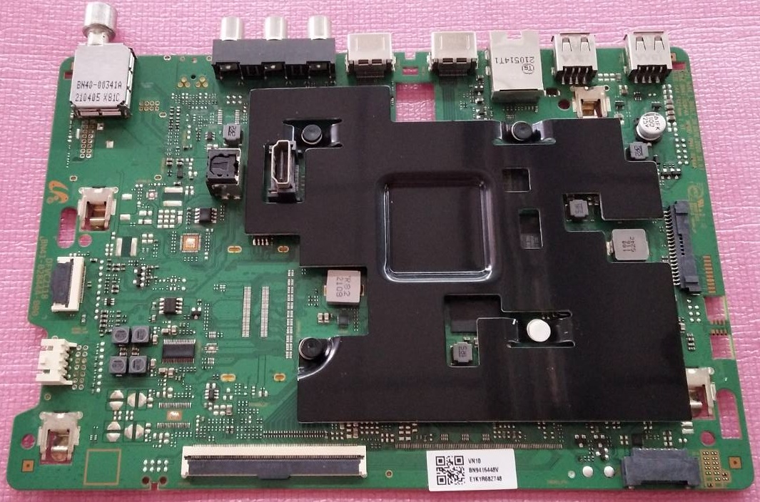 เมนบอร์ดทีวีซัมซุง SAMSUNG อะไหล่แท้/มือสองพร้อมใช้งาน ใช้กับรุ่นQA55Q65ABKXXT พาร์ทBN94-16448V Version No.XY01