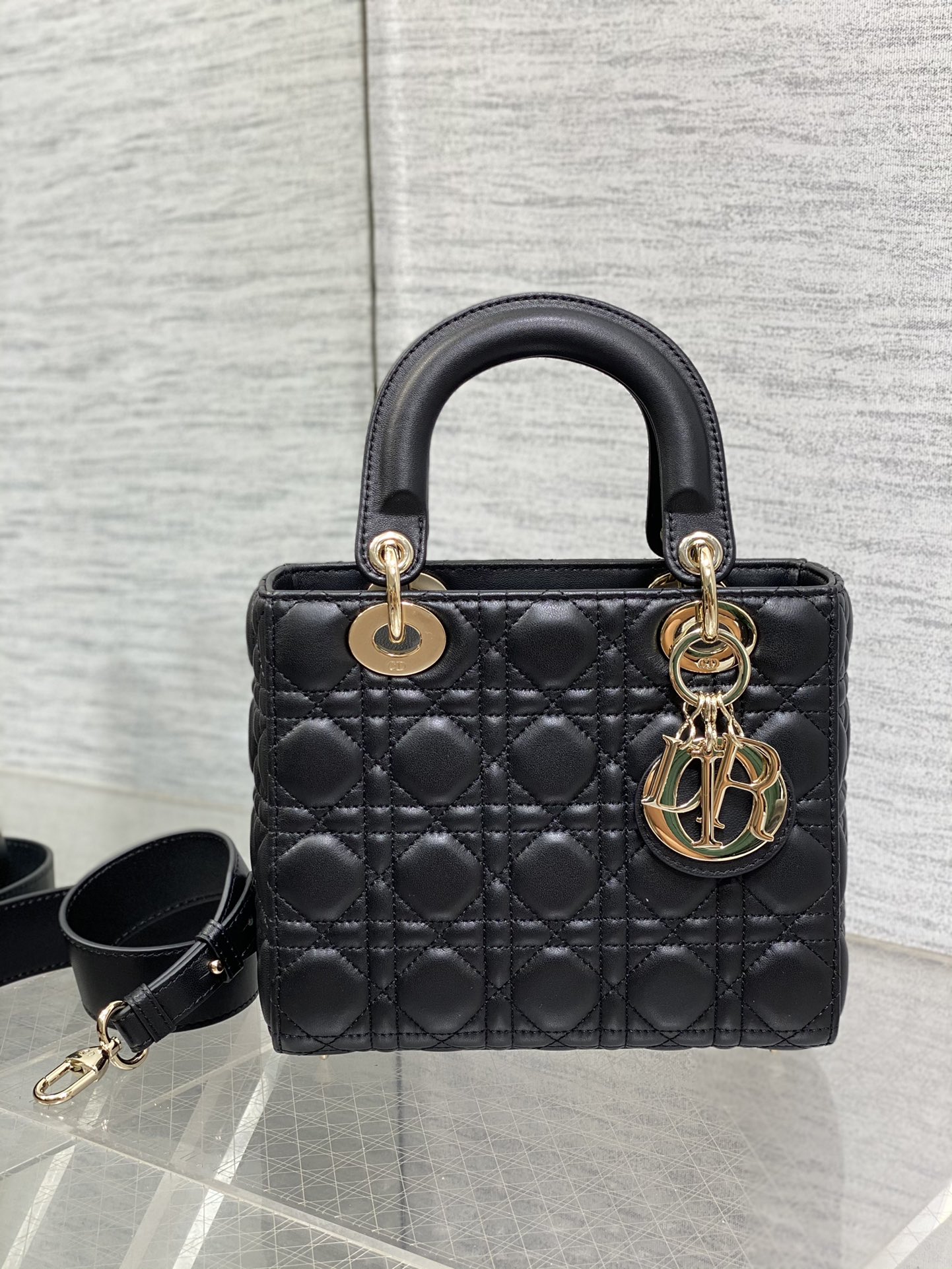 [Pre-order] Small Lady Dior My ABCDior Bag Black Cannage Lambskin 20cm งานเกรด Vip คุณภาพดีที่สุด