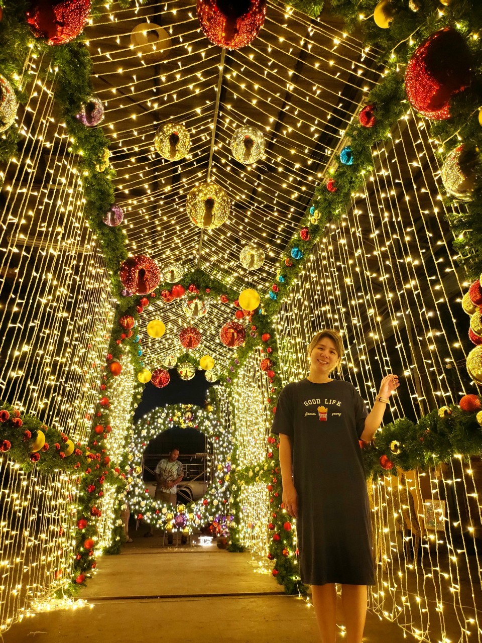 ซุ้มอุโมงค์ 1.8*6*2.9เมตร.ตกแต่งภายใน