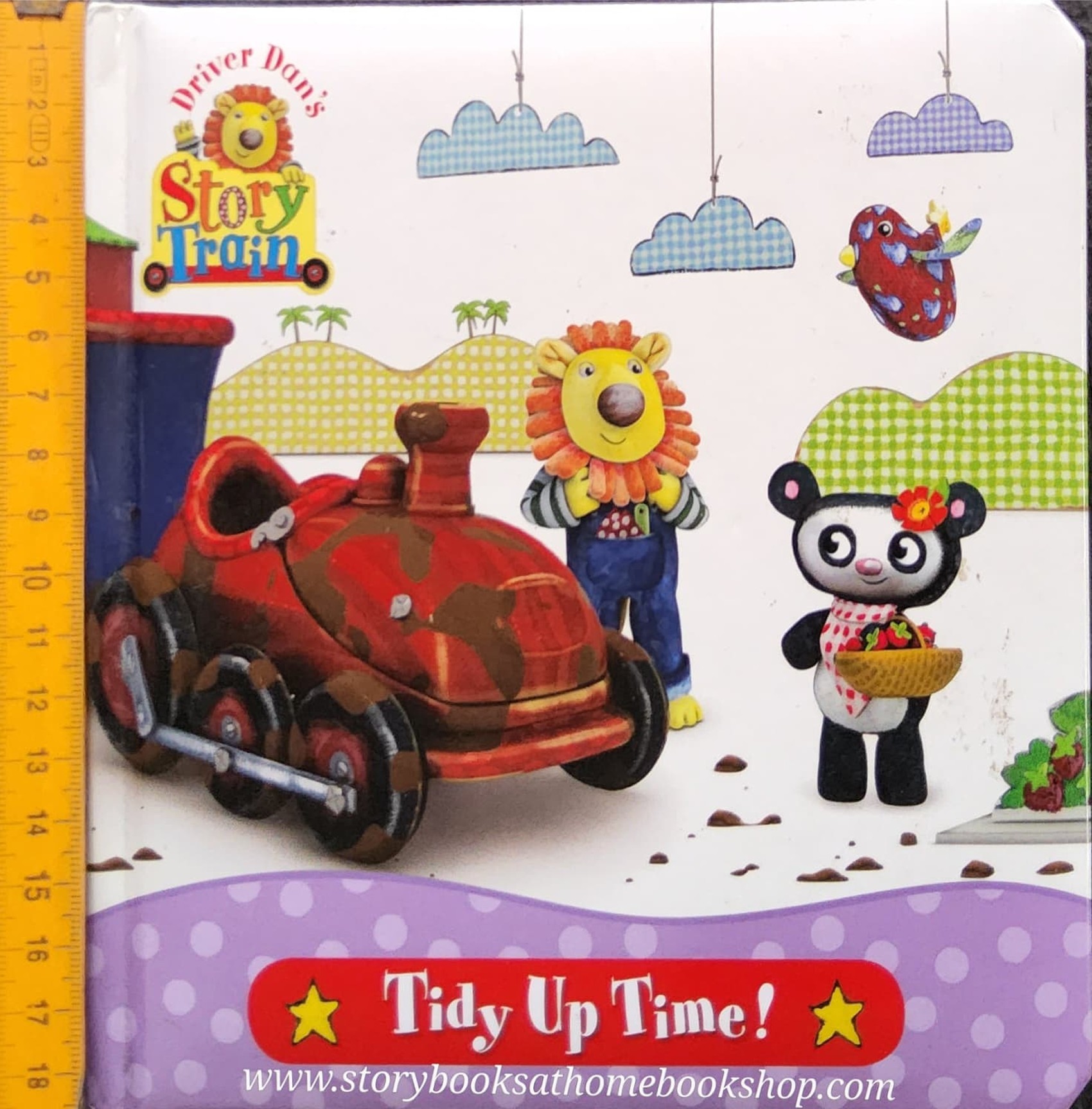 Board Book ** 🍅🍓STORY TRAIN TIDY UP TIME!♥️♥️