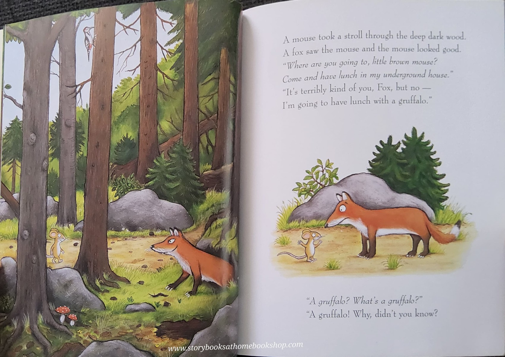 หนังสือนิทานปกอ่อน** 🍅🍓THE GRUFFALO BY JULIA DONALDSON