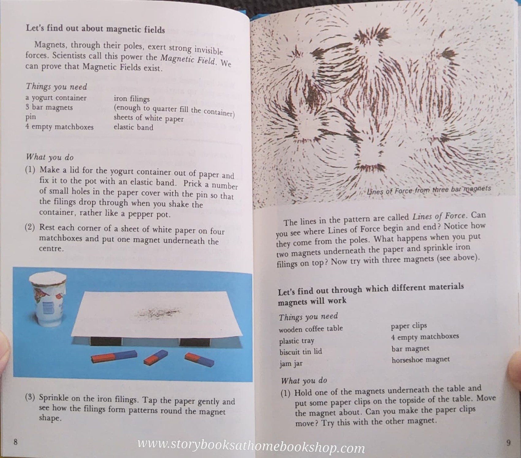 KNOWLEDGE BOOK** ♥️ ♥️ LADYBIRD SCIENCE:MAGNETS AND ELECTRICIT