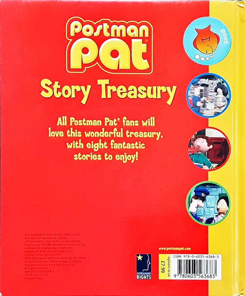 หนังสือนิทานปกแข็ง** 🍅🍓Postman Pat Stoty Treasury