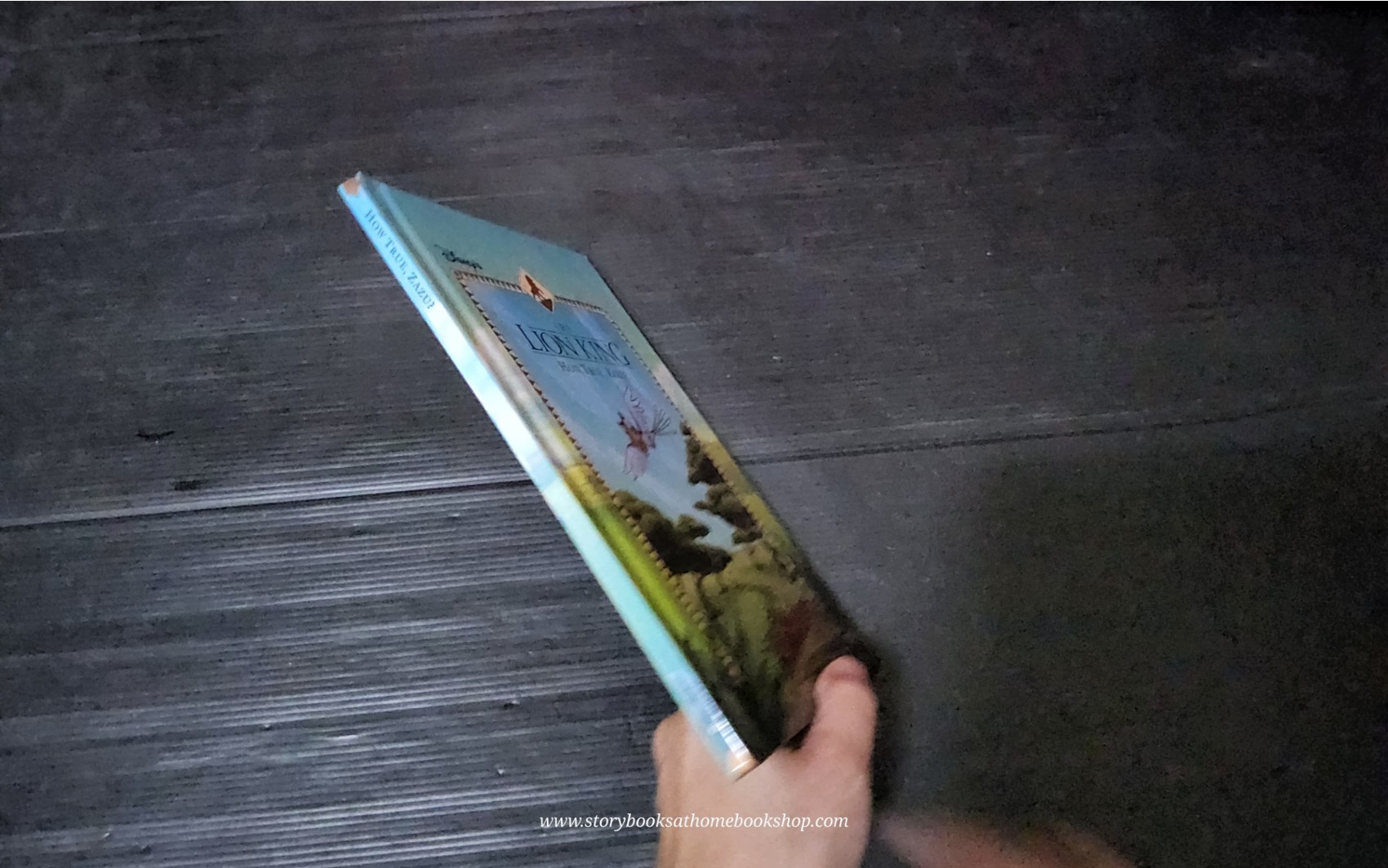 หนังสือนิทานปกแข็ง** 🍅🍅DISNEY'S THE LION KING HOW TRU,ZAZU