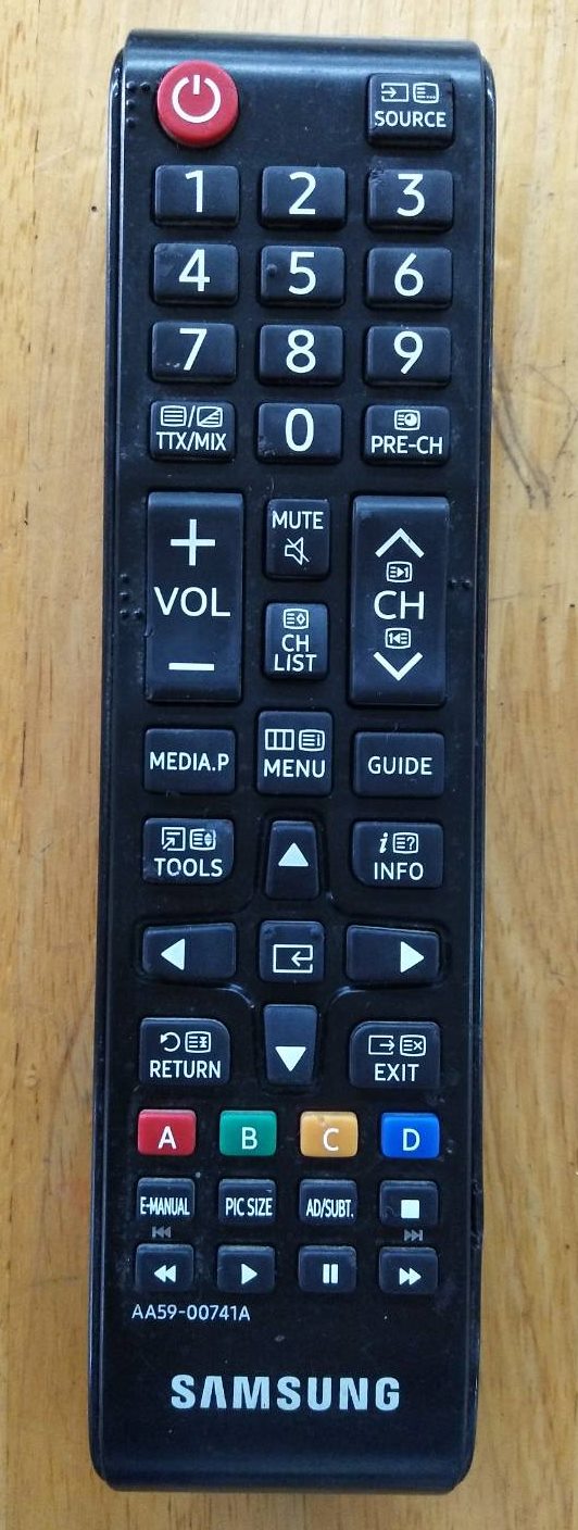 รีโมททีวีซัมซุง( samsung) ของแท้#มือสอง พาร์ทAA59-00741A