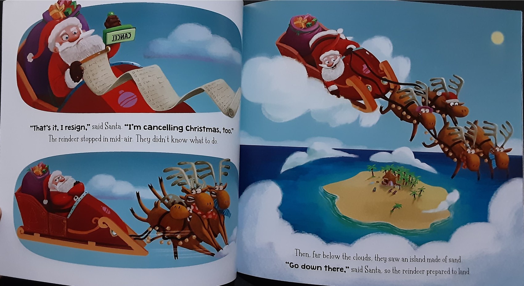 หนังสือนิทานปกอ่อน ** 🍅🍓 SANTA CANCELS CHRISTMAS