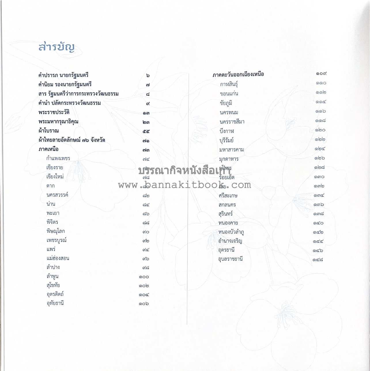 ภูษาศิลป์ จากท้องถิ่น.. สู่สากล (ผ้าโบราณ / ผ้าไทยลายอัตลักษณ์ 76 จังหวัด) โดย : กระทรวงวัฒนธรรม.