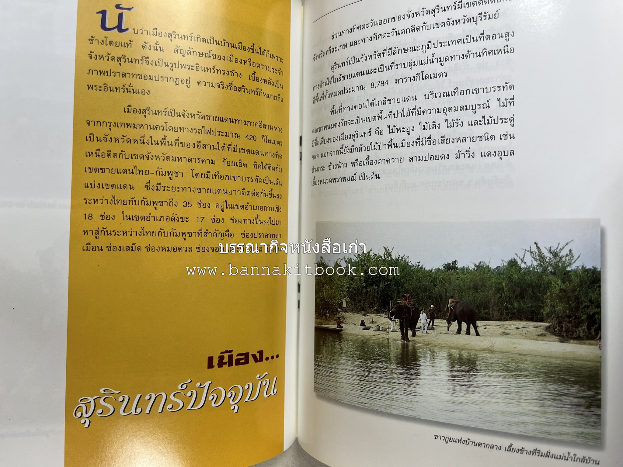 สุรินทร์ สารคดีชุดถิ่นทองของไทย โดย : สมัย สุทธิธรรม.