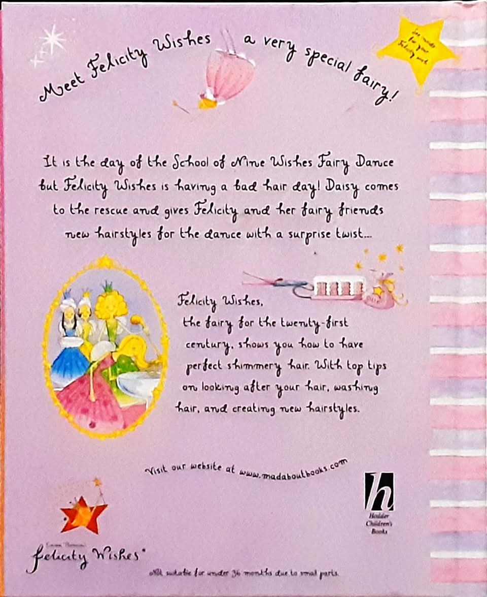 หนังสือนิทานปกแข็ง** 🍅🍓felicity Wishes Hair Magic