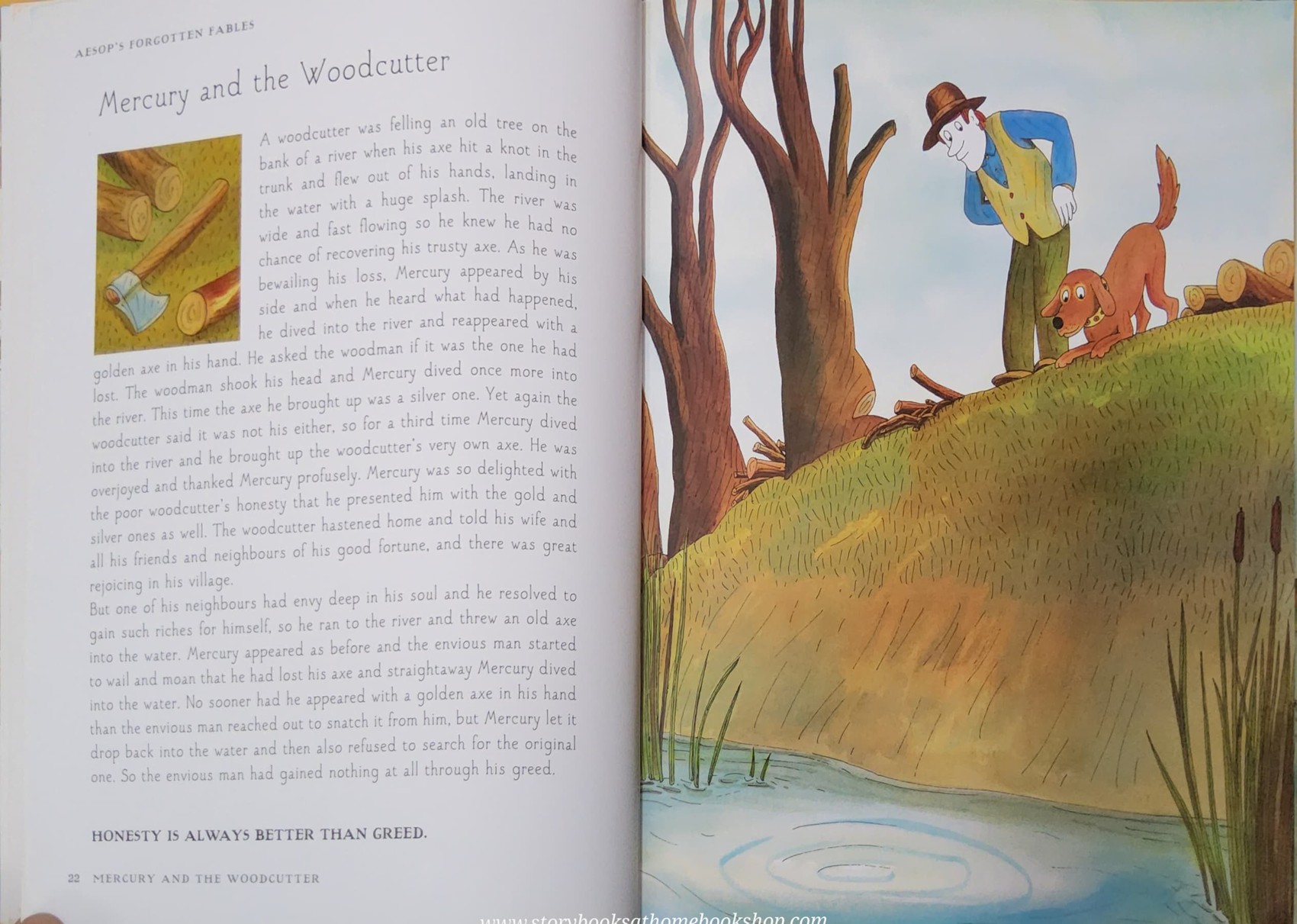 หนังสือนิทานปกแข็ง** 🍅🍓AESOP'S FORGOTTEN FABLES