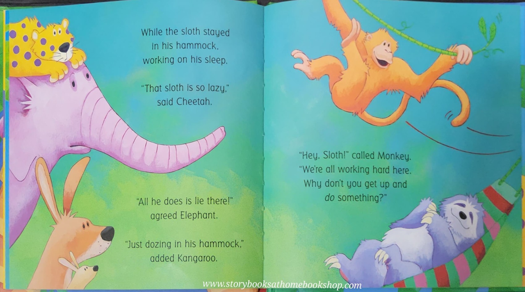 หนังสือนิทานปกแข็ง** 🍅🍓THE VERY SLEEPY SLOTH BY ANDREW MURRAYAND JACK TICKLE