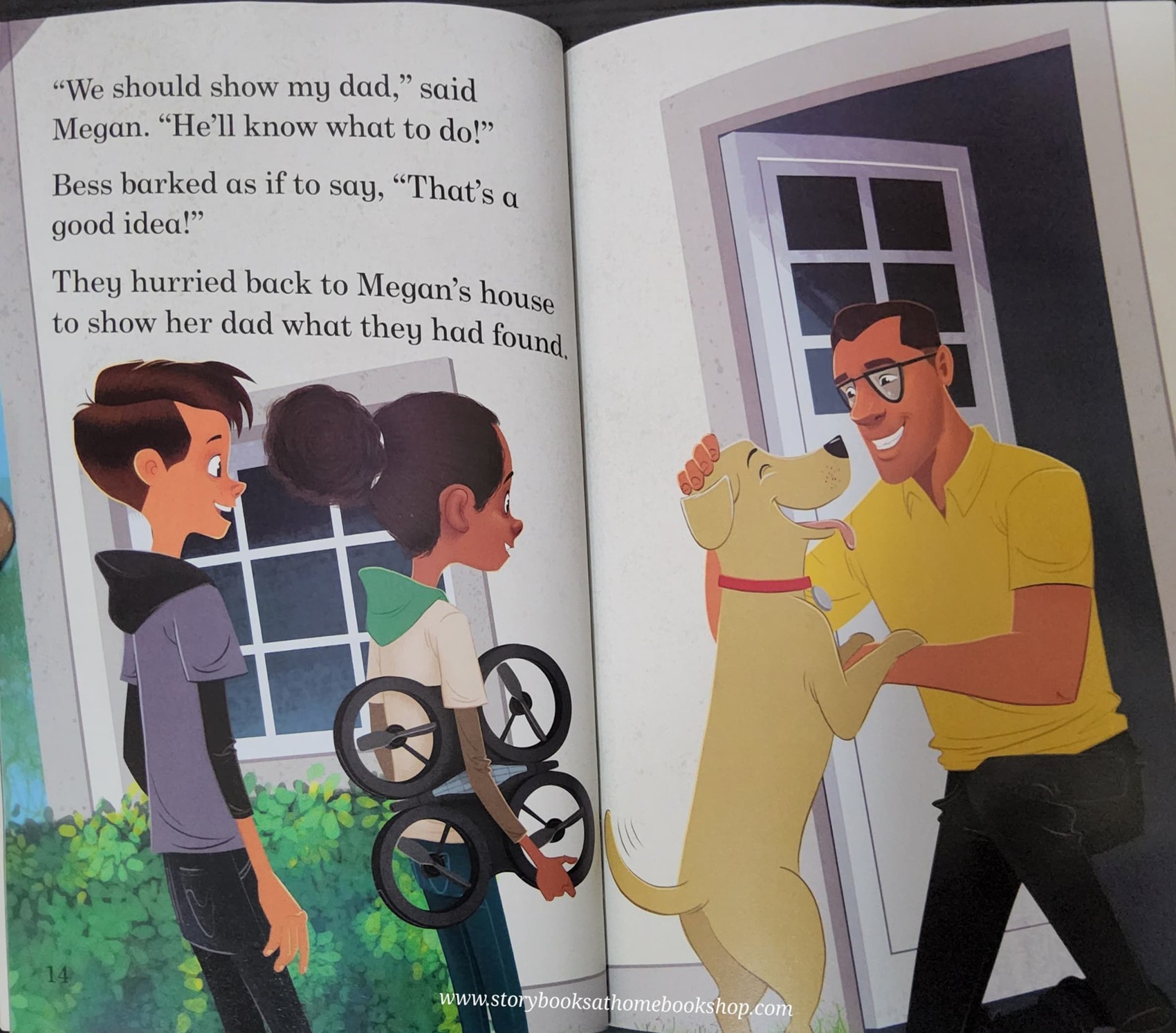 หนังสือนิทานปกอ่อน** ♥️READ IT YOURSELF: THE MYSTERY DRONE (LEVEL4)