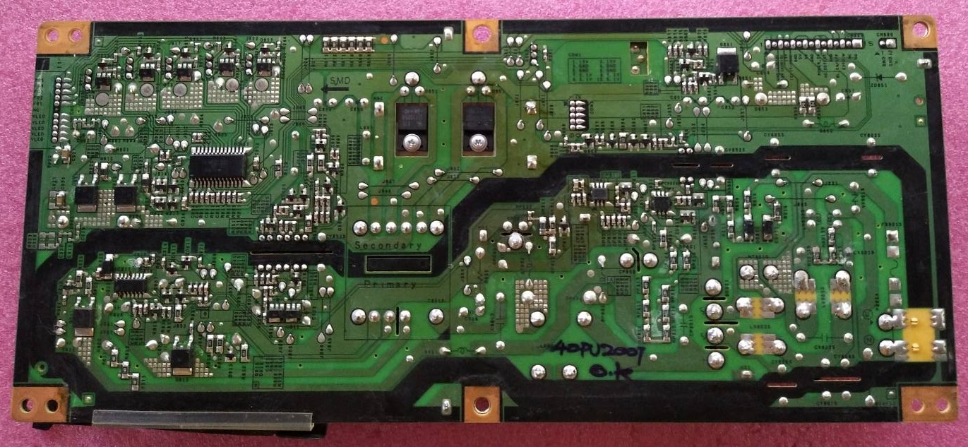 ซับพลายโตชิบา TOSHIBA ของแท้ถอดจากเครื่อง ใช้กับรุ่น 40PB200T :40PU200T พาร์ท V71A00026901 V71A00026900