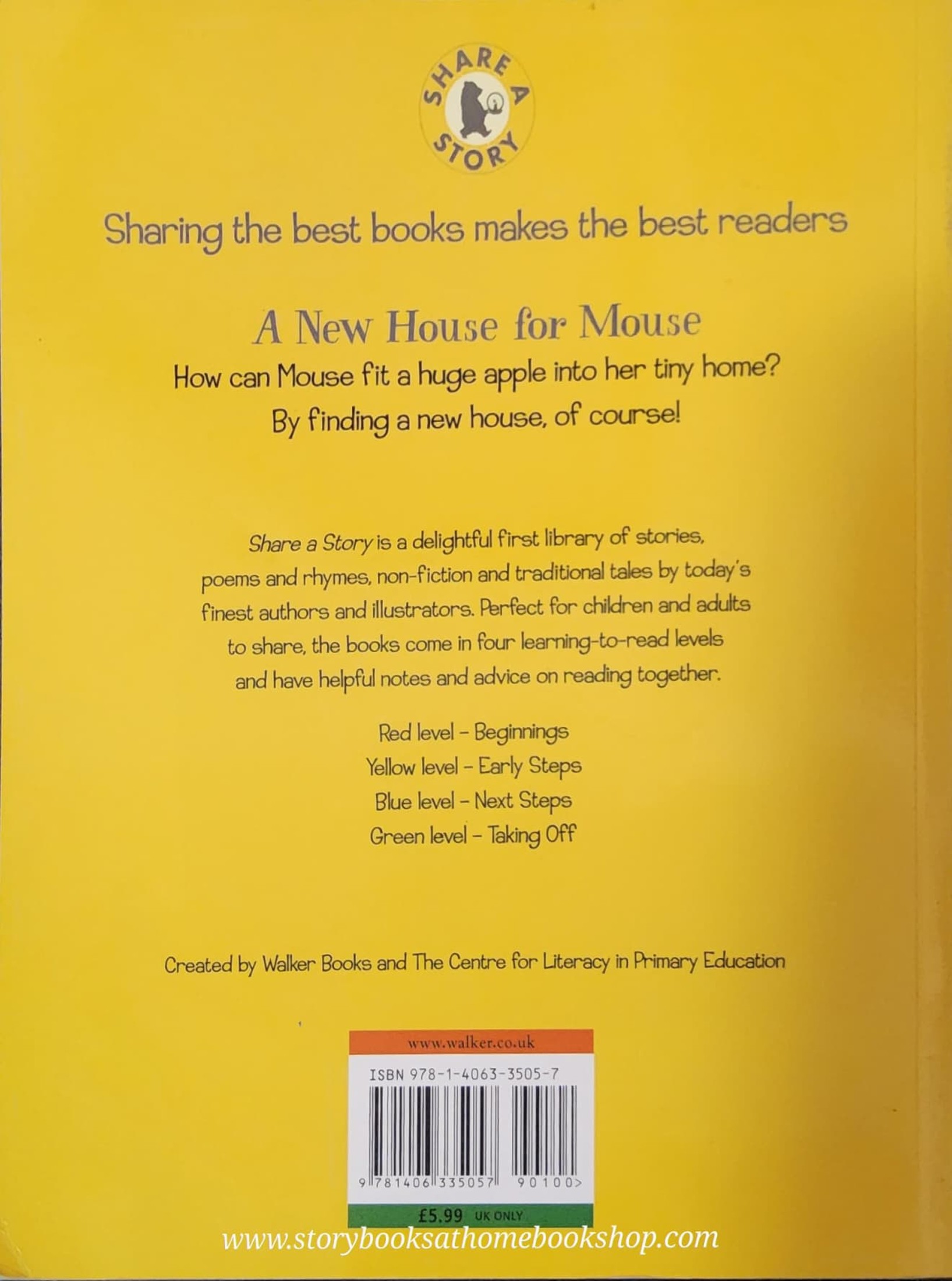 **หนังสือนิทานปกอ่อน** 🍅🍅A NEW HOUSE FOR MOUSE BY PETR HORACEK