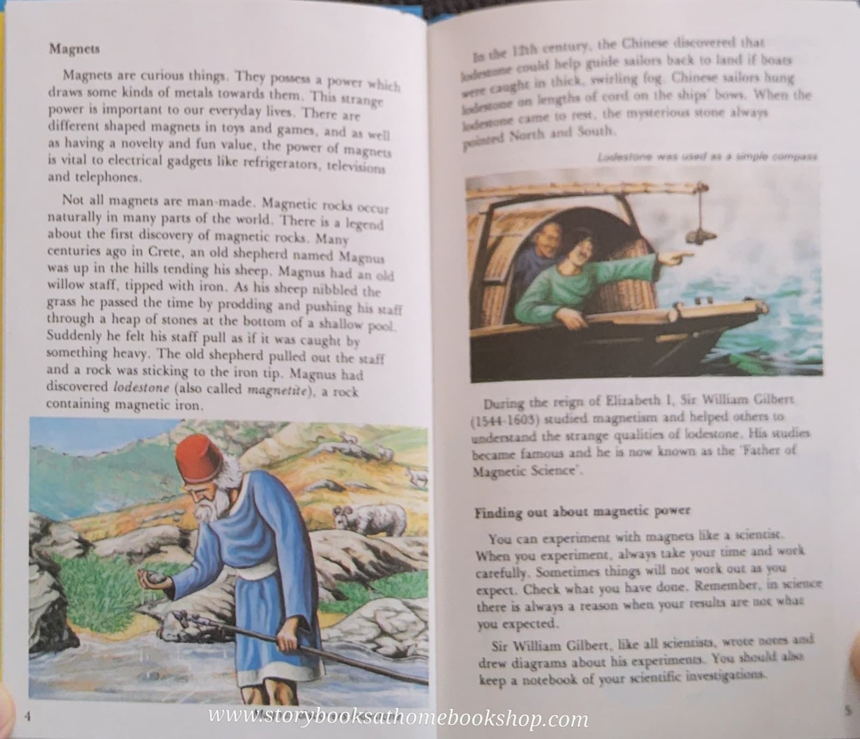 KNOWLEDGE BOOK** ♥️ ♥️ LADYBIRD SCIENCE:MAGNETS AND ELECTRICIT