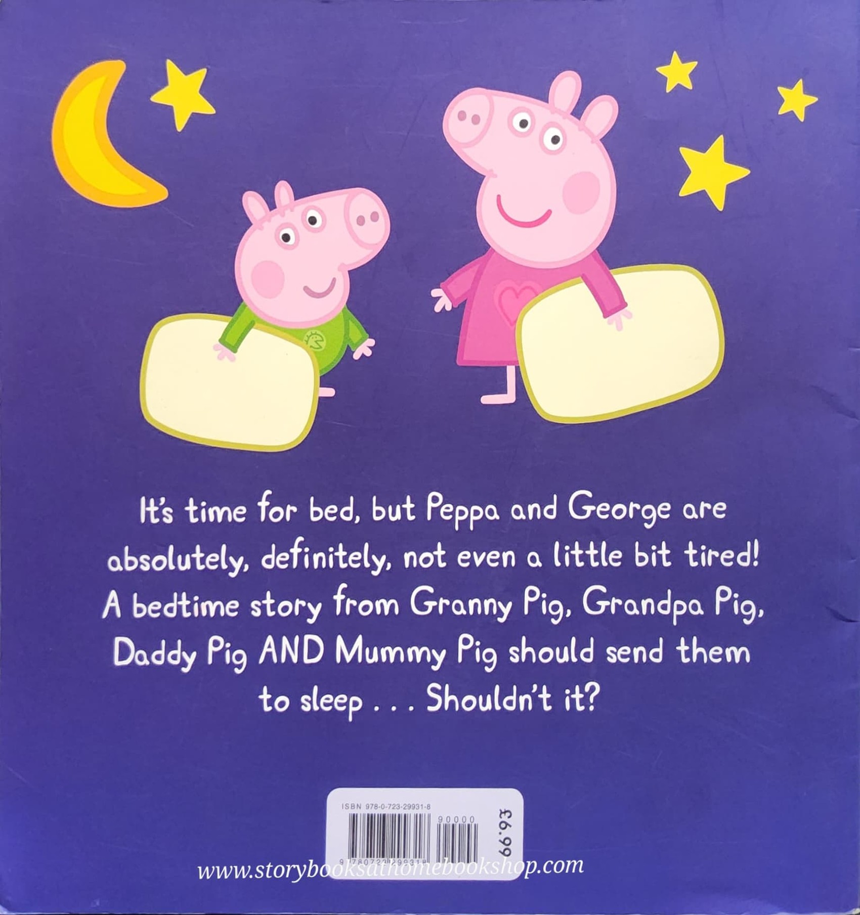 หนังสือนิทานปกอ่อน** 🍅🍓Peppa Pig Goodmight Peppa