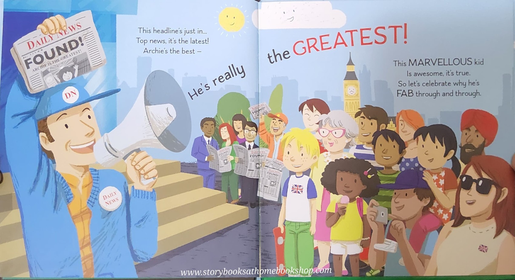 หนังสือนิทานปกแข็ง** 🍅🍓ARCHIE IS THE GREATEST