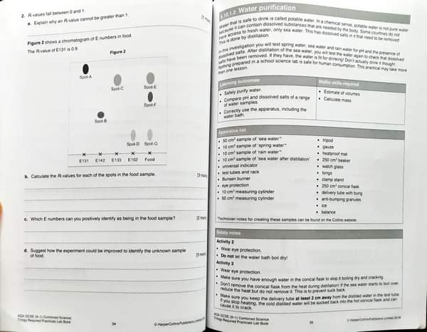 Revision Guide book ** ð
ðCollins:AQA GCSE (9-1)COMBINED SCIENCE: TRILOGY