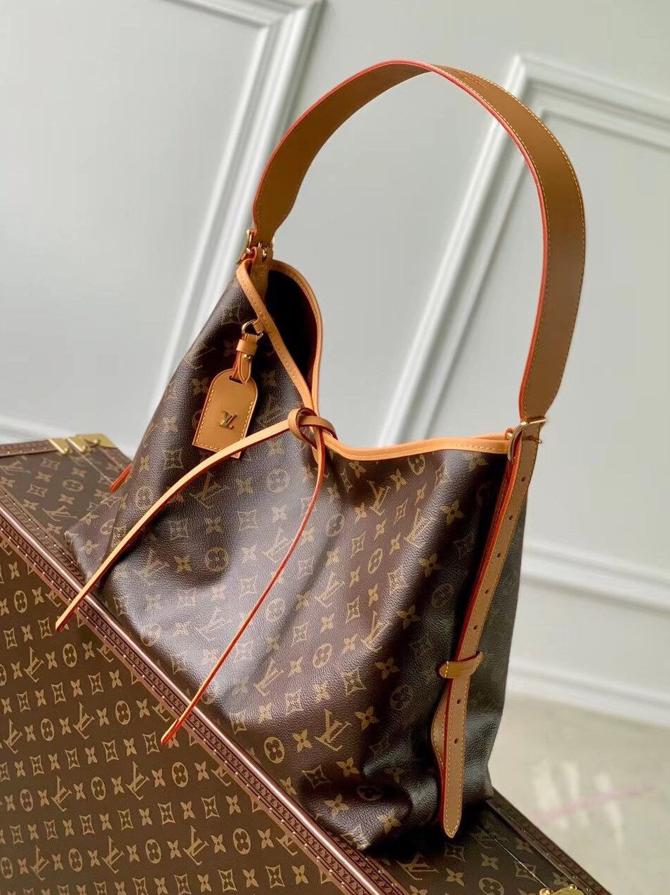 [Pre-order]กระเป๋าสะพาย กระเป๋ารุ่น CarryAll MM Monogram - Louis Vuitton- M46197 งานคุณภาพที่ดีที่สุด