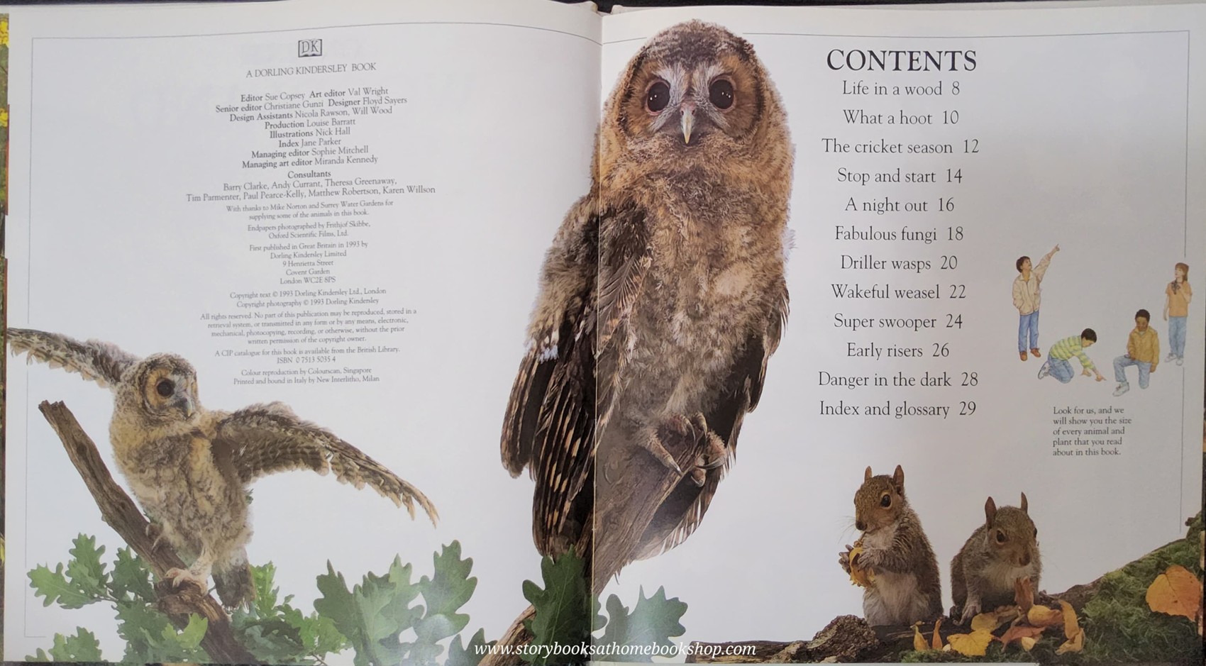 KNOWLEDGE BOOK ** 🍅🍓 LOOK CLOSER:WOODLAND (A close-up look at the natural world of woodland)