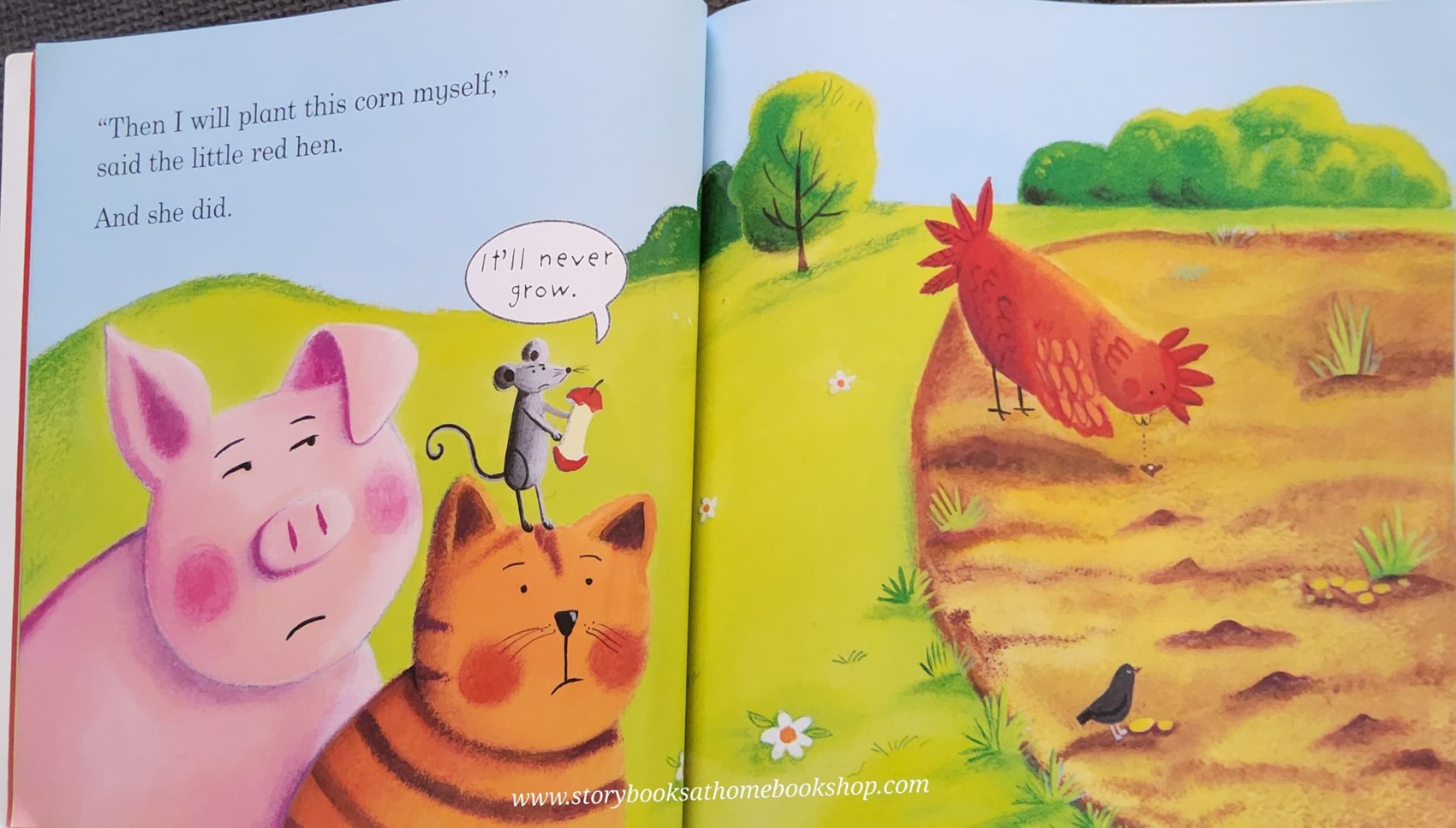 หนังสือนิทานปกอ่อน** 🍅🍓THE LITTLE RED HEN