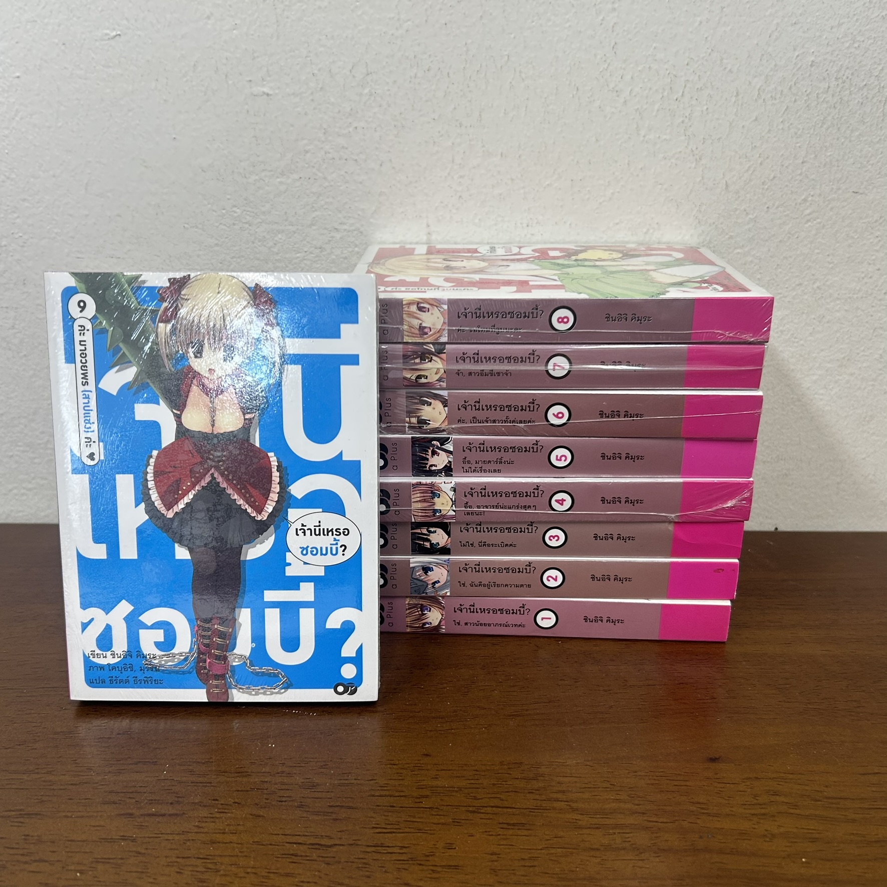 [LN] เจ้านี่เหรอซอมบี้ เล่ม 1-9 ... ชินอิจิ คิมุระ (มือสอง) นิยาย LIGHT NOVEL