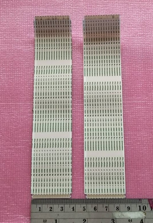 สายแพจากทีคอนไปจอ แอลจี LG ของแท้ถอดจากเครื่อง รุ่น49LH590T ใช้กับทีคอน พาร์ทHV490FHB-N80 47-6021078 และรุ่นอื่นที่เหมือนกัน