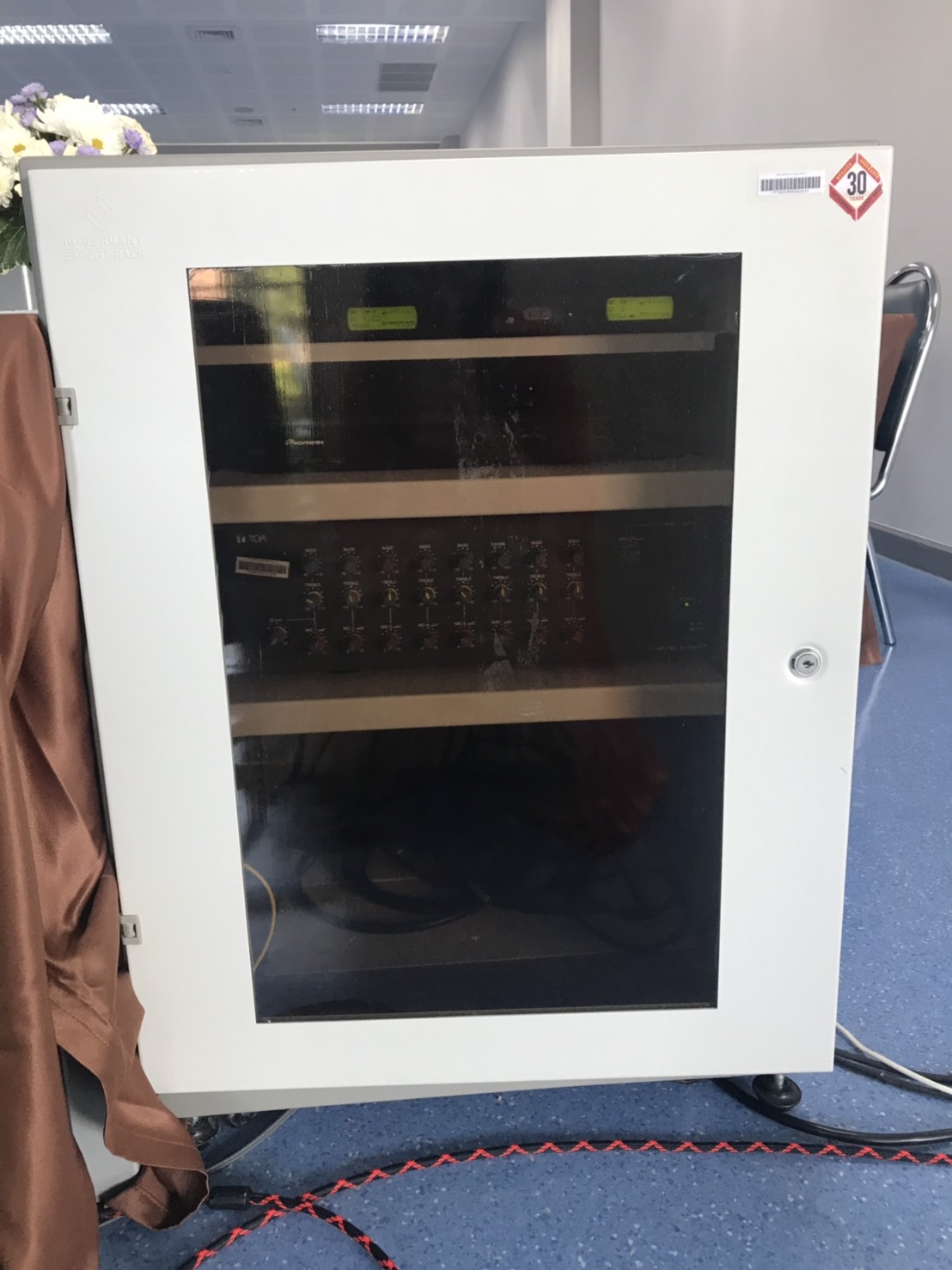 19" GERMANY EXPORT RACK 15U กว้าง60 xลึก80 xสูง85 cm.