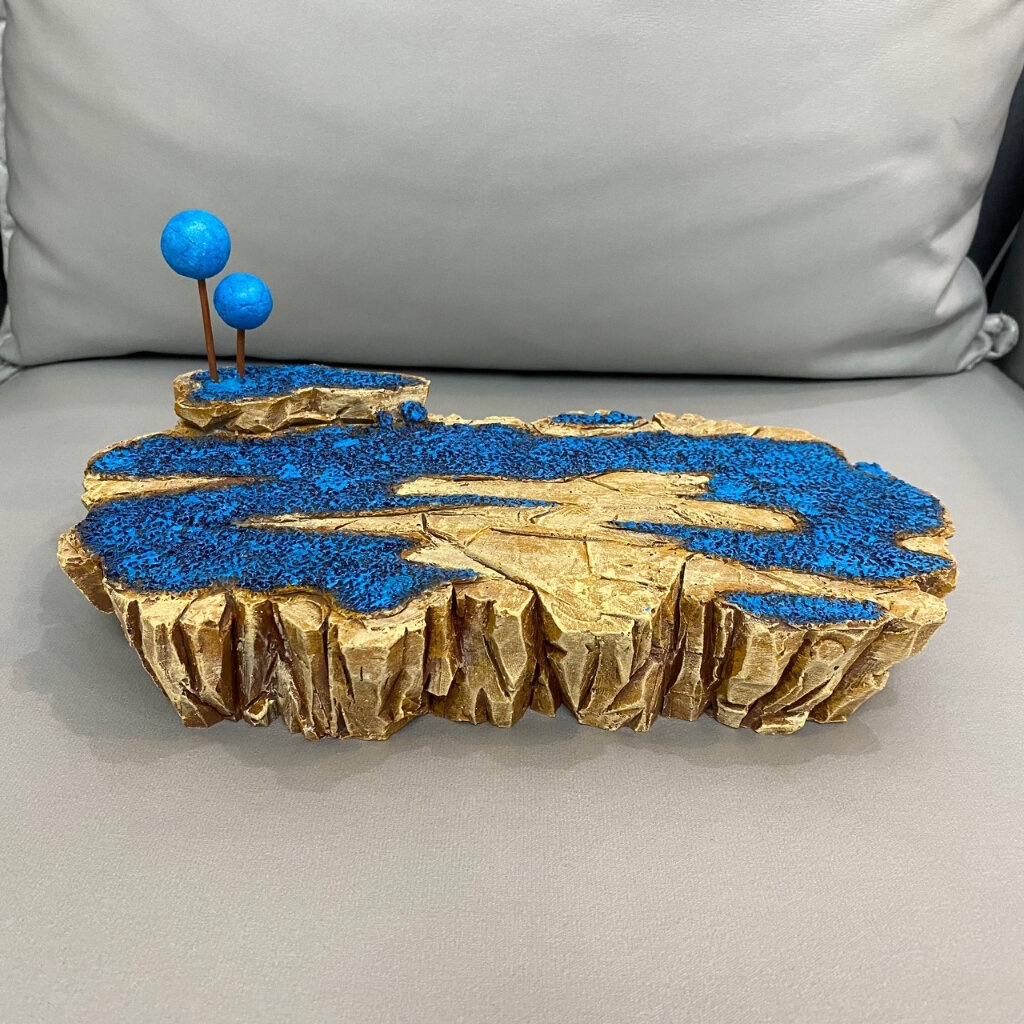 DB004ฉากพื้นดาวนาเม็ก ฉากดราก้อนบอล ไดโอราม่า งานเรซิ่น GK Resin Diorama Namek Dragon Ball