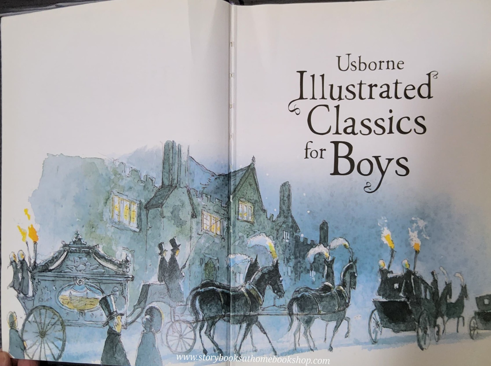 หนังสือนิทานปกแข็ง** 🍅🍓USBORNE ILLUSTRATED CLASSICS FOR BOYS