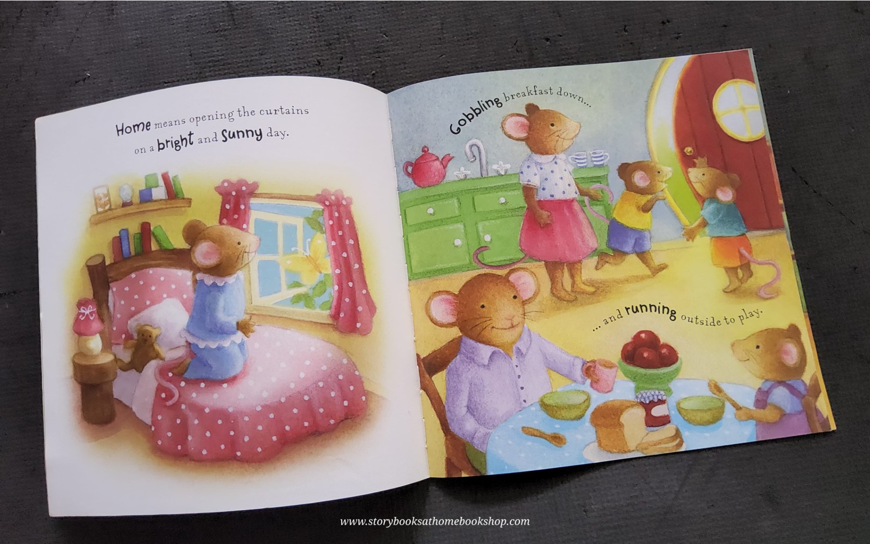 หนังสือนิทานปกอ่อน** 🍅🍅HOME IS WHERE THE HEART IS