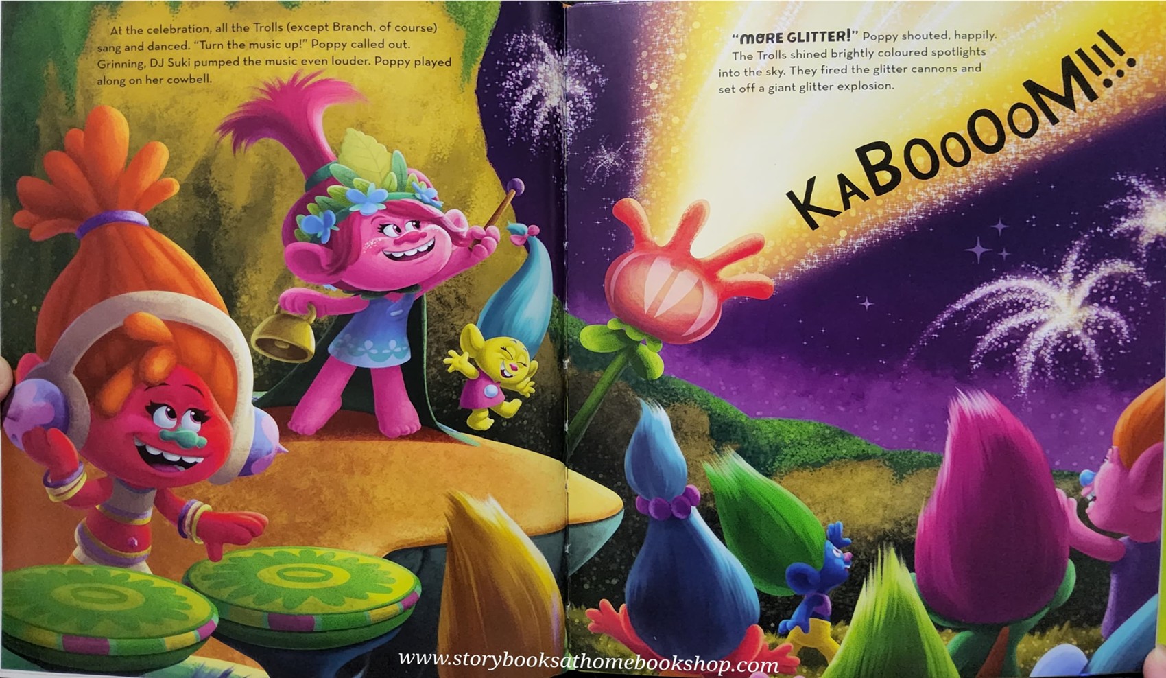 หนังสือนิทานปกอ่อน** 🍅🍓TROLL BOOK OF THE FILM (ปกกริทเตอร์คะ)