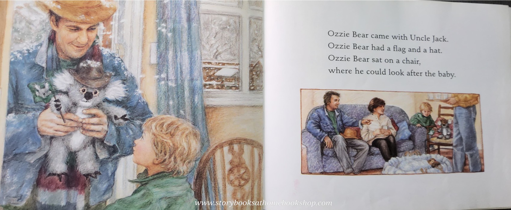 หนังสือนิทานปกอ่อน ** 🍓🍓 WHEN THE TEDDY BEARS CAME BY MARTIN WADDELL.PENNY DALE