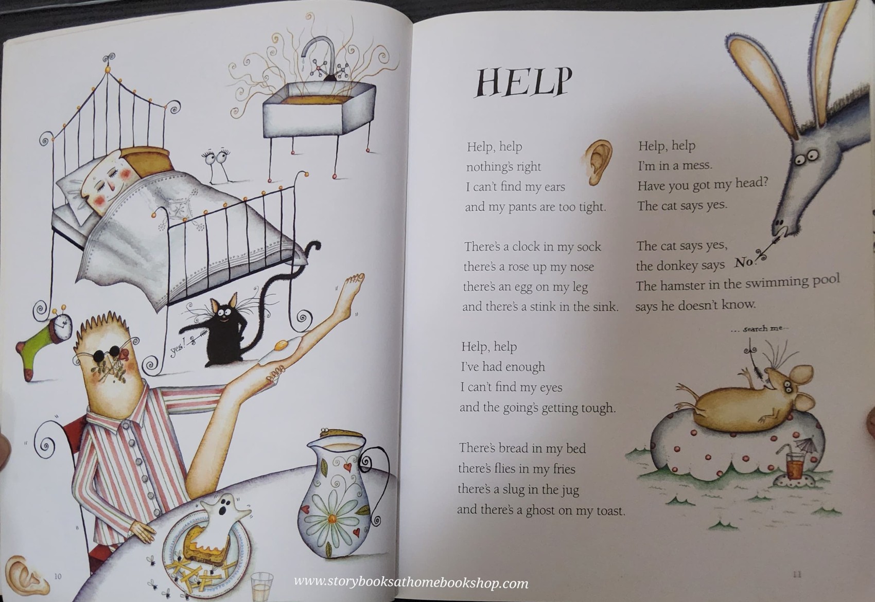 หนังสือนิทานปกอ่อน** 🍅🍅MICHAEL ROSEN'S BOOK OF NONSENSE