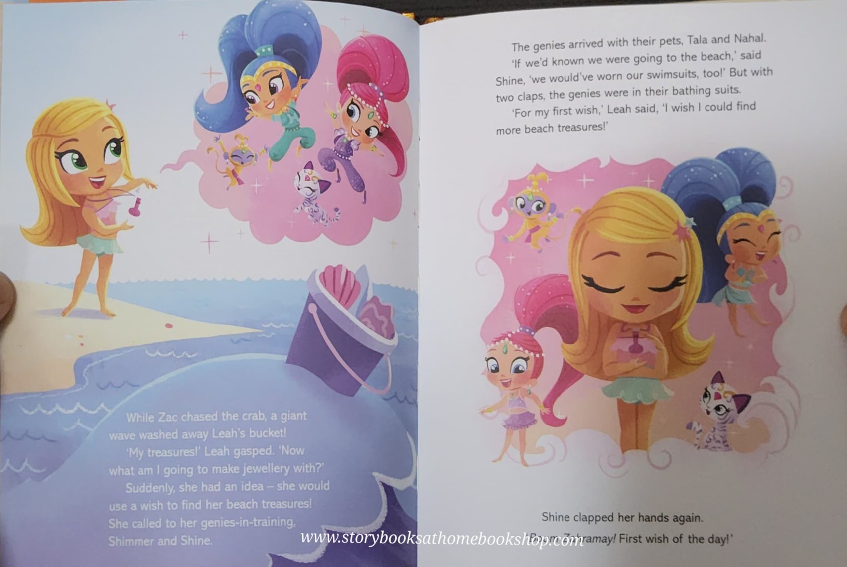 หนังสือนิทานปกแข็ง** 🍅🍓A TREASURE COVE STORY:SHIMMER SHINE TREASURE TWINS
