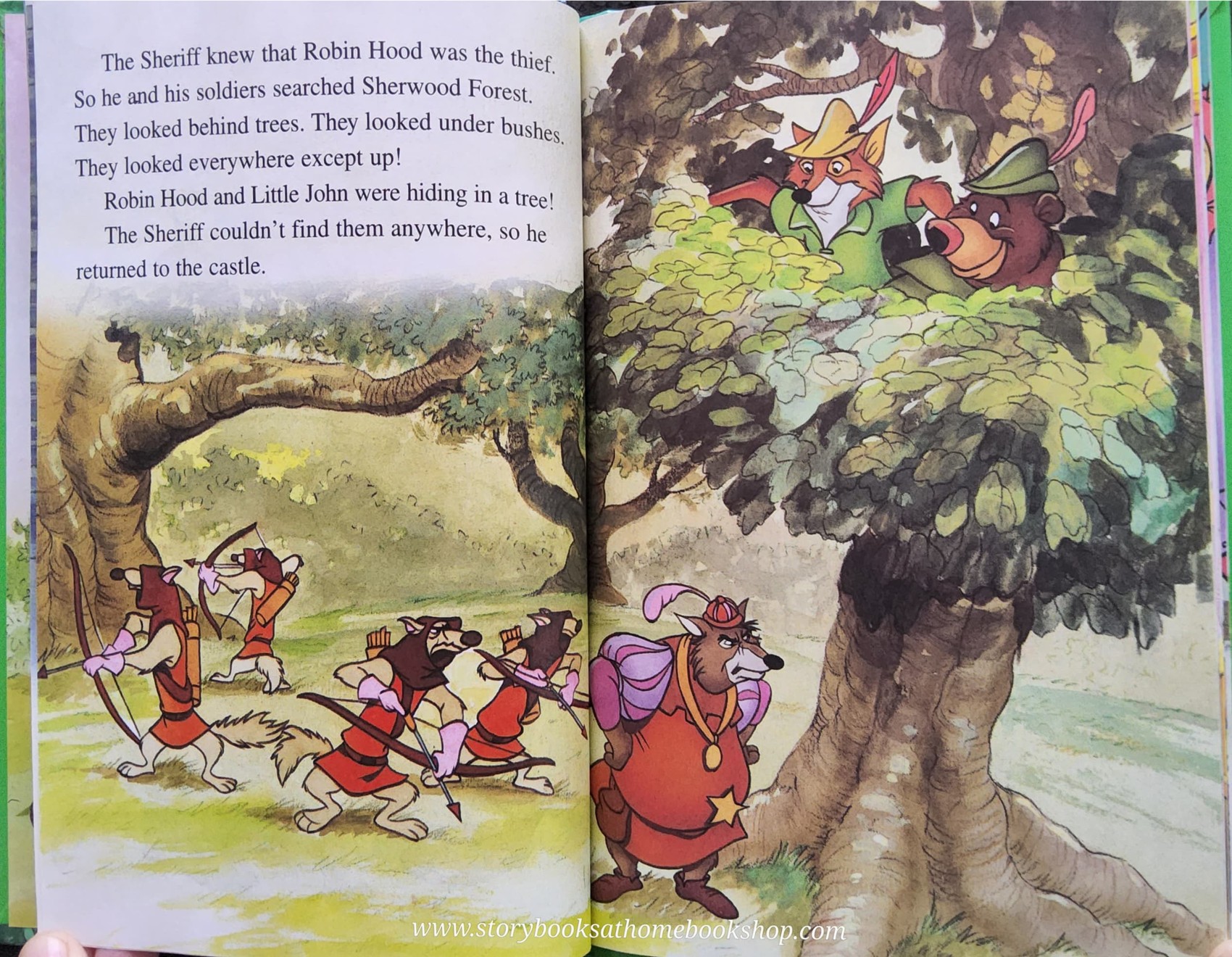 หนังสือนิทานปกแข็ง** 🍅🍅DISNEY ROBIN HOOD AND THE GREAT COACH ROBBERY