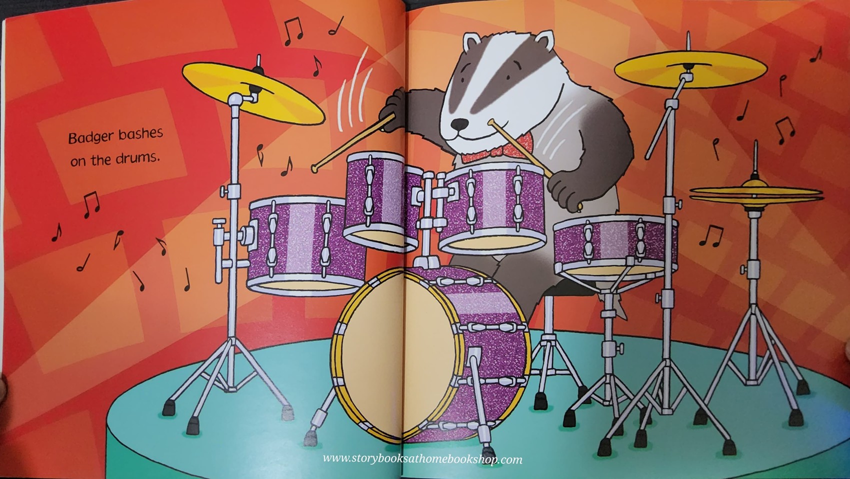 หนังสือนิทานปกอ่อน** 🍅ANIMAL MUSIC BY JULIA DONALDSON.NICK SHARRATT