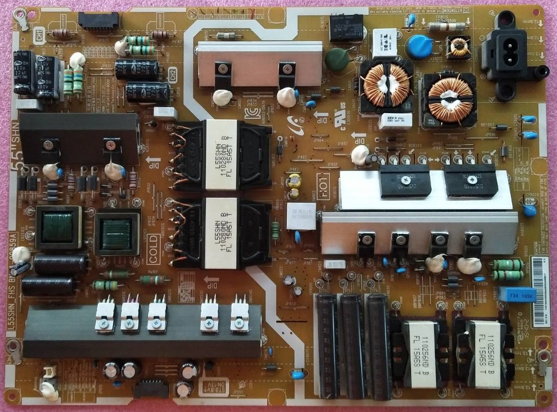 ซับพลายทีวี ซัมซุง SAMSUNG ของแท้ถอดจากเครื่อง พาร์ท BN44-00859A ใช้กับรุ่น UA50JS7200K UA55JS7200K