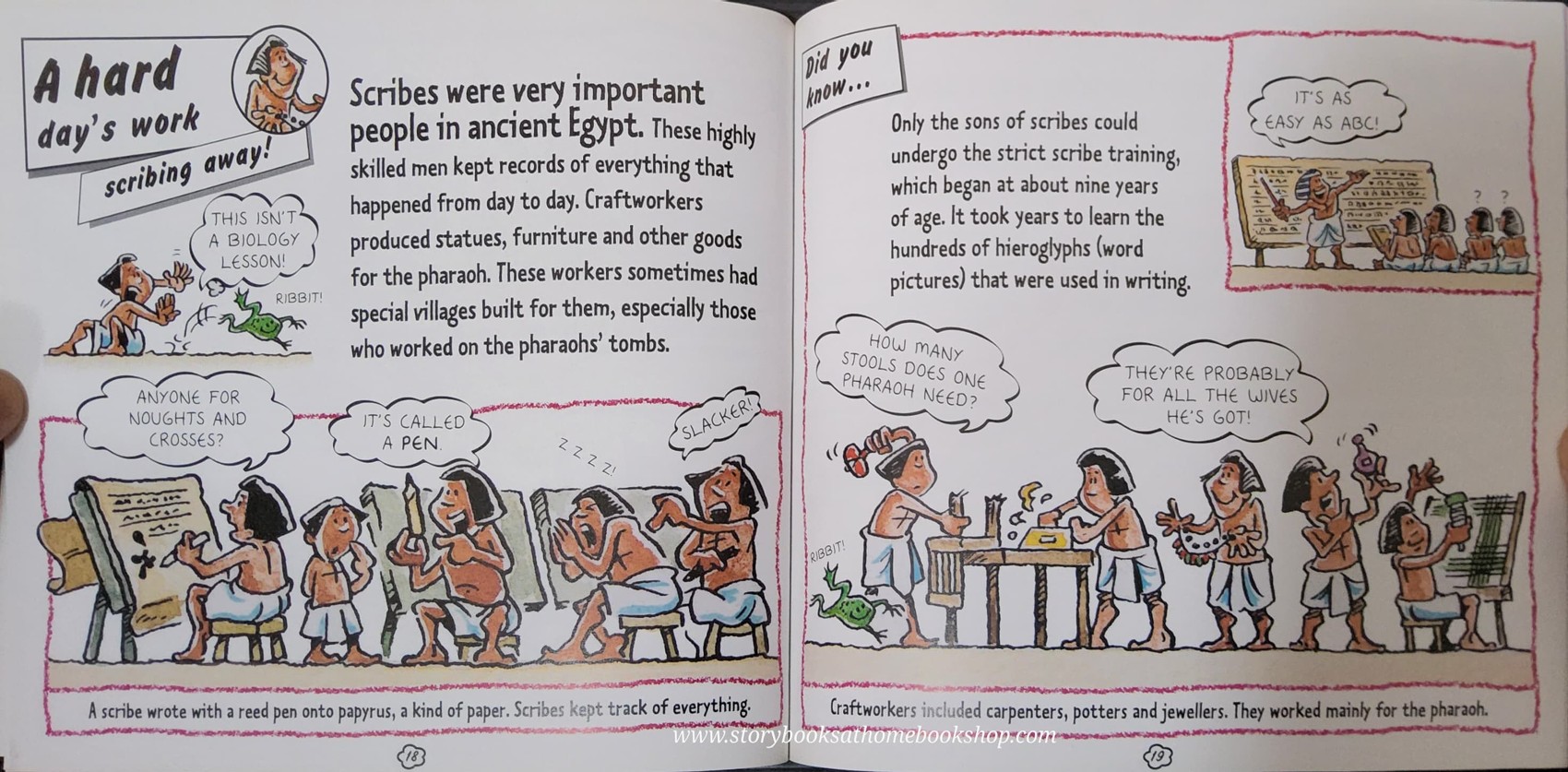 หนังสือนิทานปกอ่อน** ♥️PHAROAH (CARTOON AND FACTS)