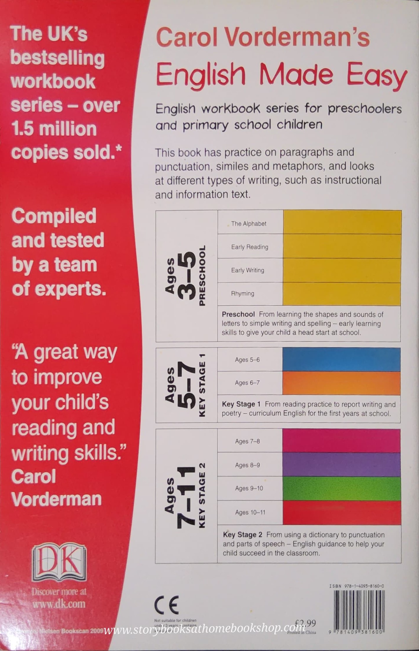 PRACTICE BOOK** ð
DK ENGLISH MADE EASY AGES 10-11