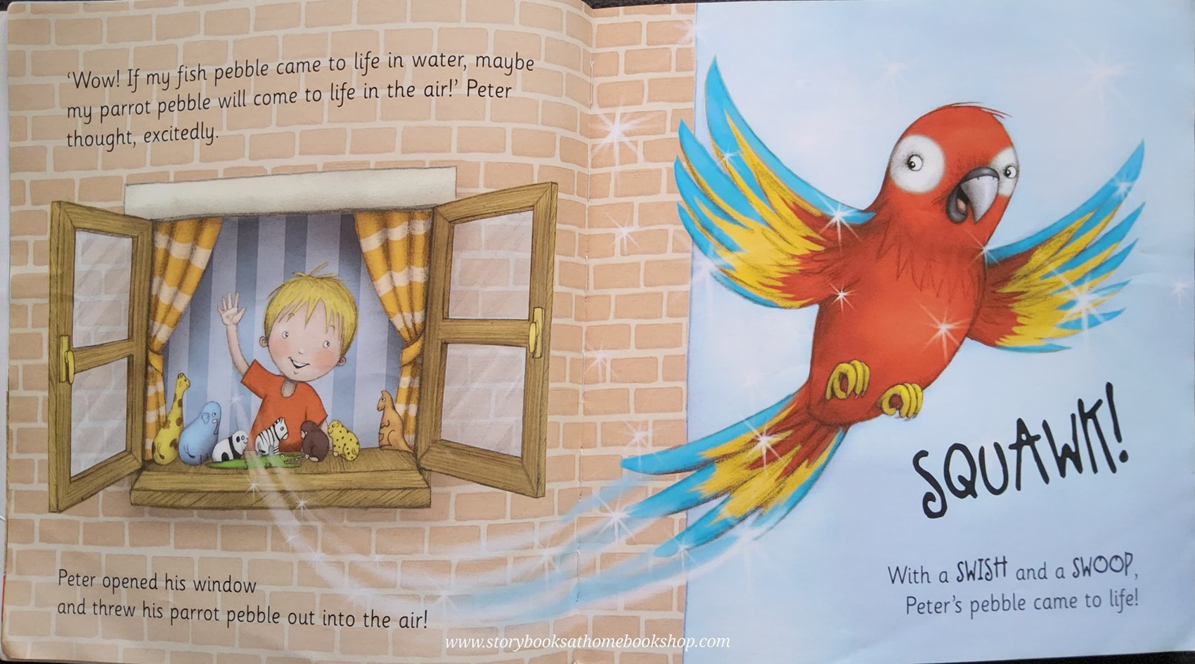 หนังสือนิทานปกอ่อน** 🍅🍓PETER'S PEBBLES BY CHERIE ZAMAZING