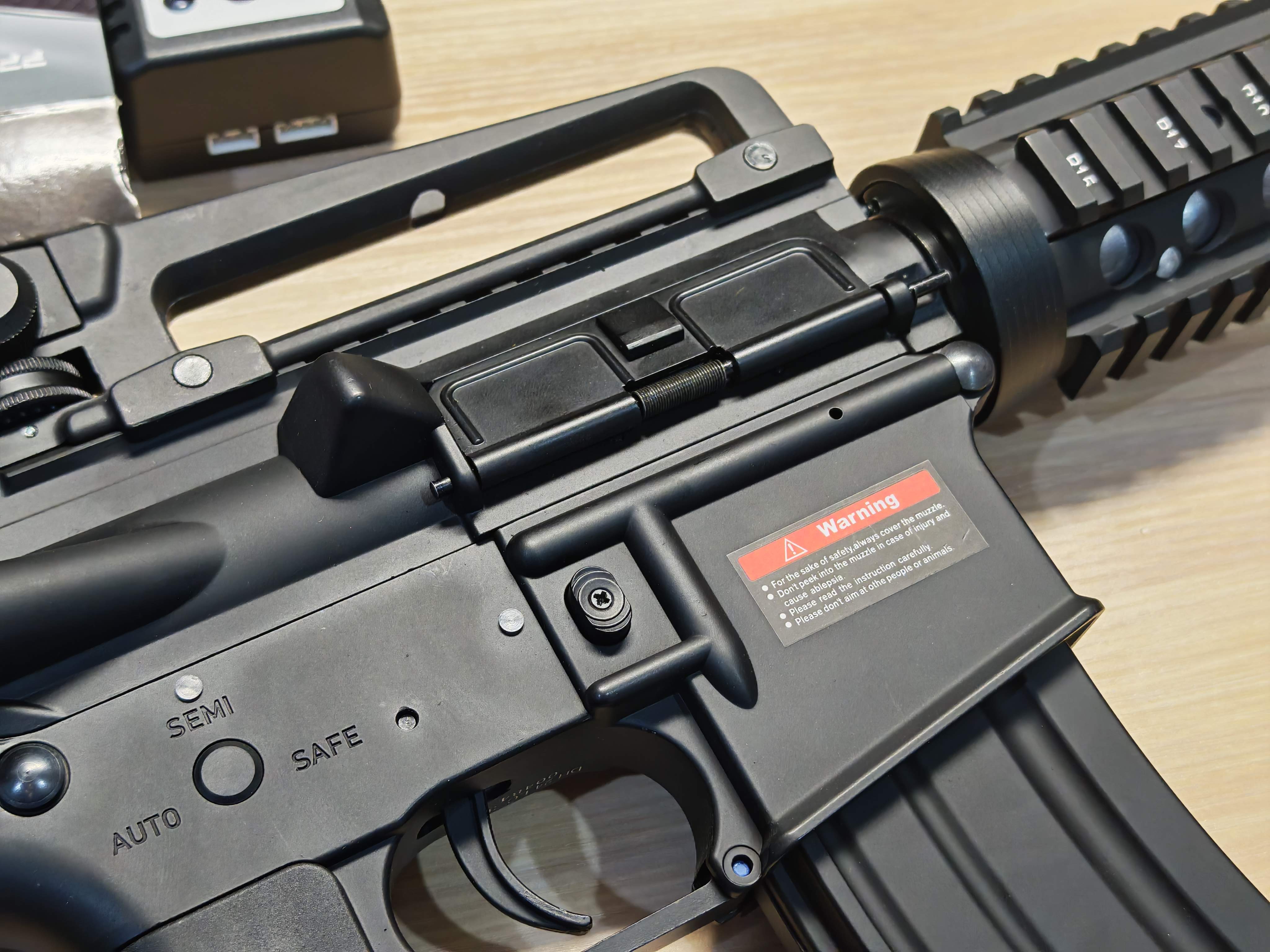 E&C 308 S2 M4 RIS AEG พร้อมเล่น ตัวใหม่ AEG BB Gun บีบีกัน Airsoft Gun ปืนอัดลม ปืนยาวไฟฟ้า มือสอง