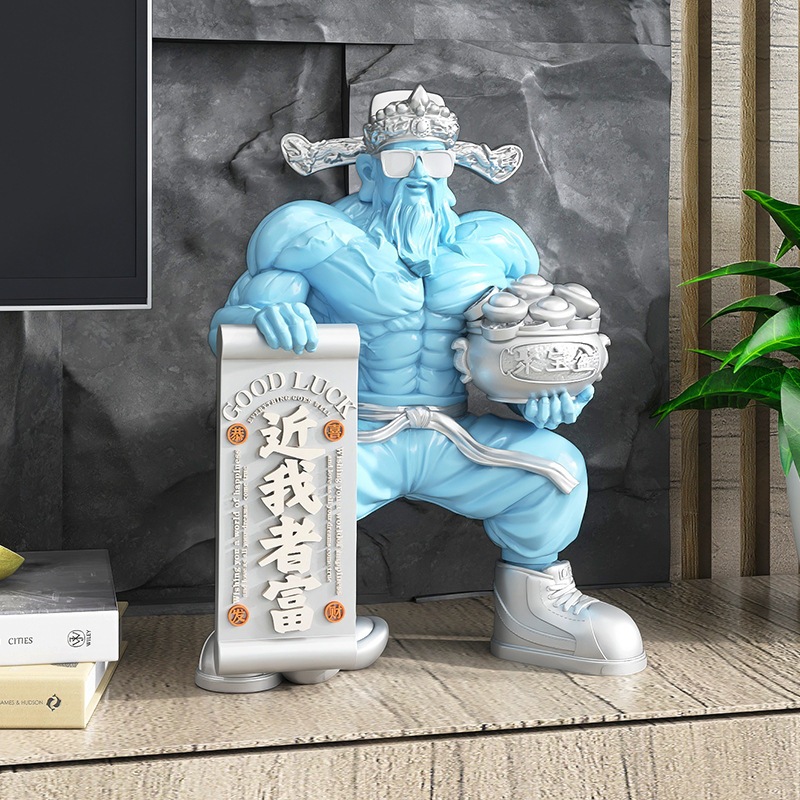 ไฉ่สิ่งเอี้ย จ่ายสินเอี้ย กล้ามโต เทพเจ้าโชคลาภ God of fortune ตรุษจีน วันไหว้ ไฉ่ซิงเอี้ยรุ่นทรงพลัง ของตกแต่งบ้าน มงคล