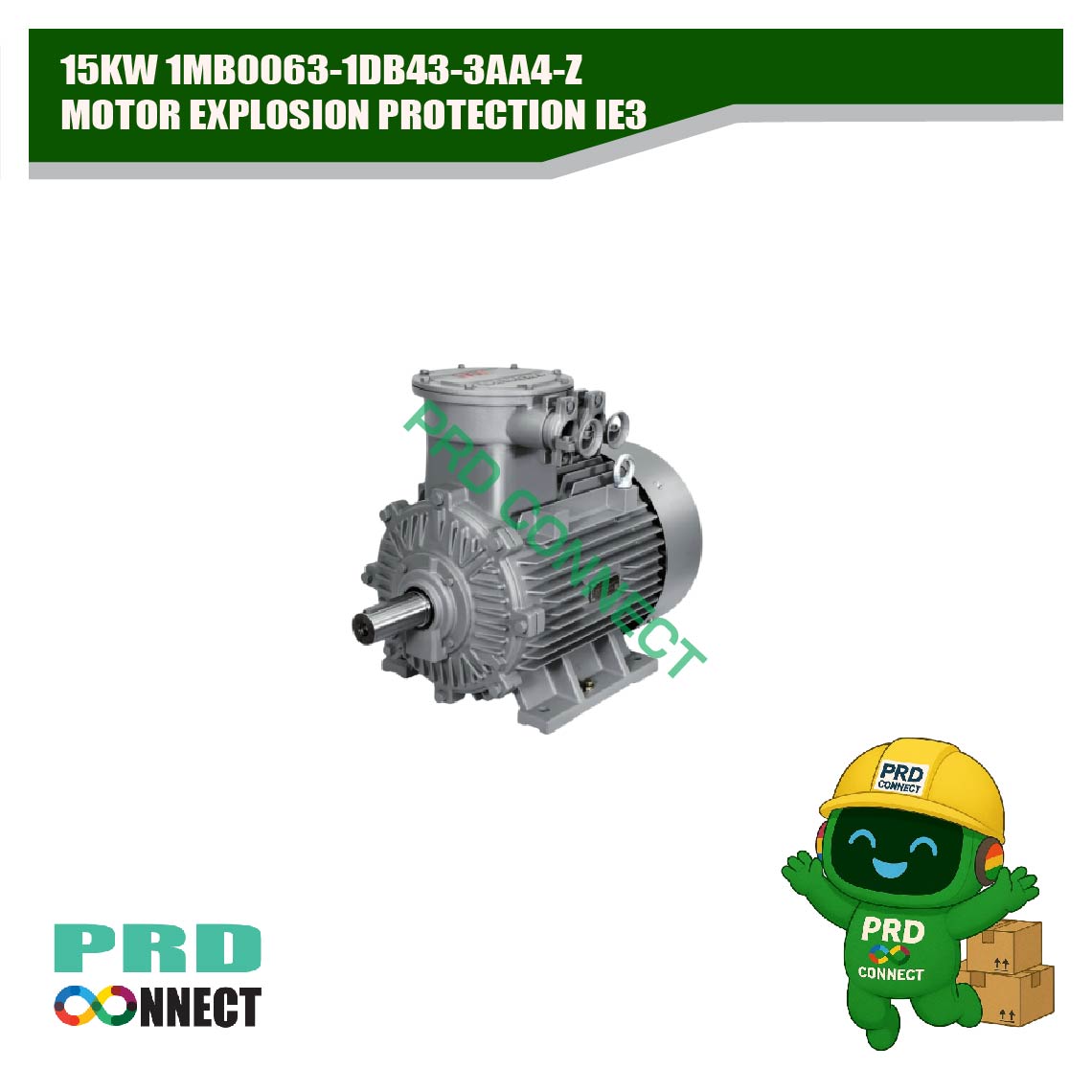 15KW 1MB0063-1DB43-3AA4-Z MOTOR EXPLOSION PROTECTION IE3