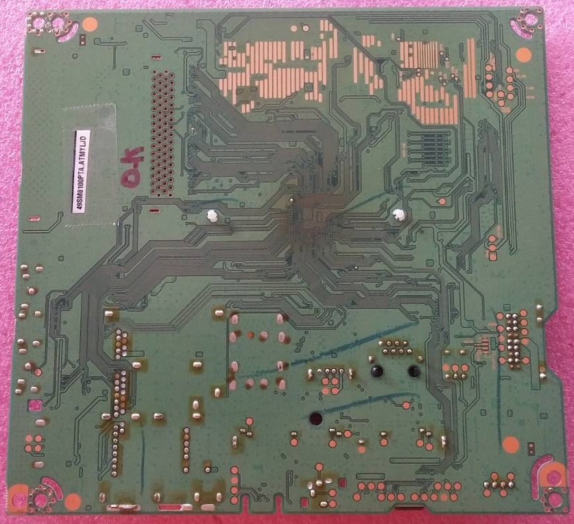 เมนบอร์ดทีวีแอลจี LG อะไหล่แท้#มือสองพร้อมใช้งาน ใช้กับ รุ่น49SM8100PTA.ATMYLJD