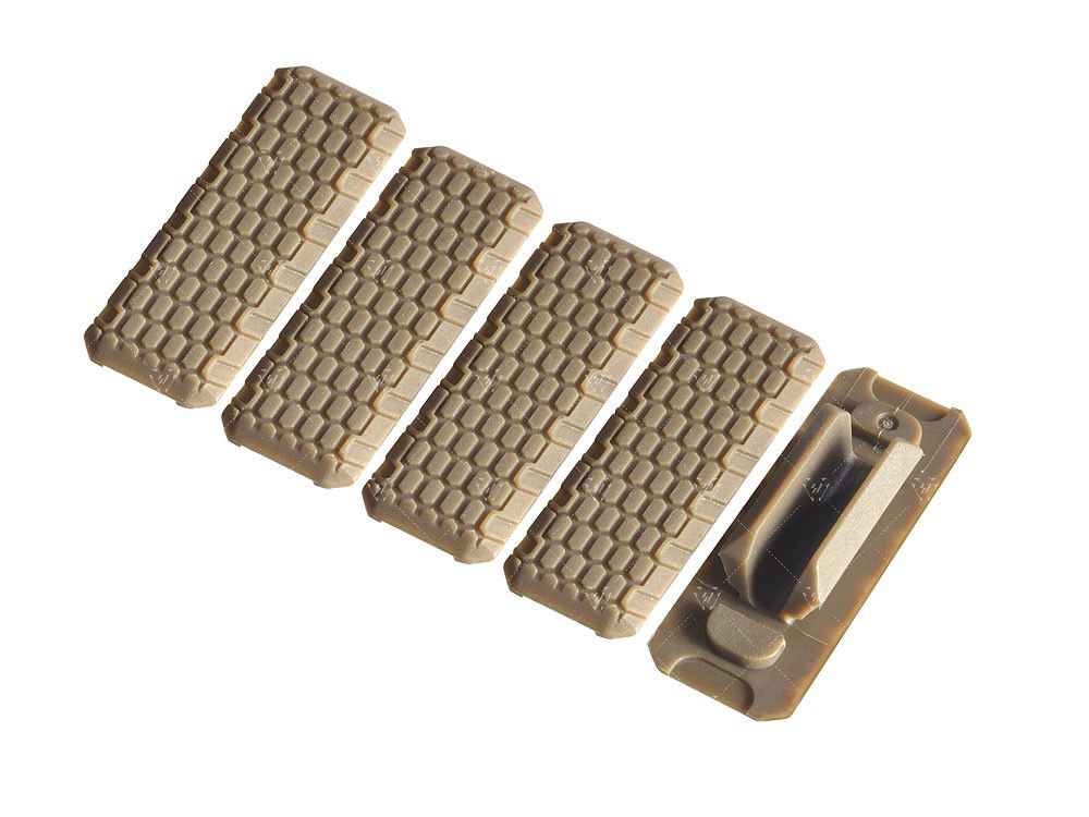 STRIKE INDUSTRIES - M-LOK Cover (1ชุด มี 5ชิ้น) (สีFDE)