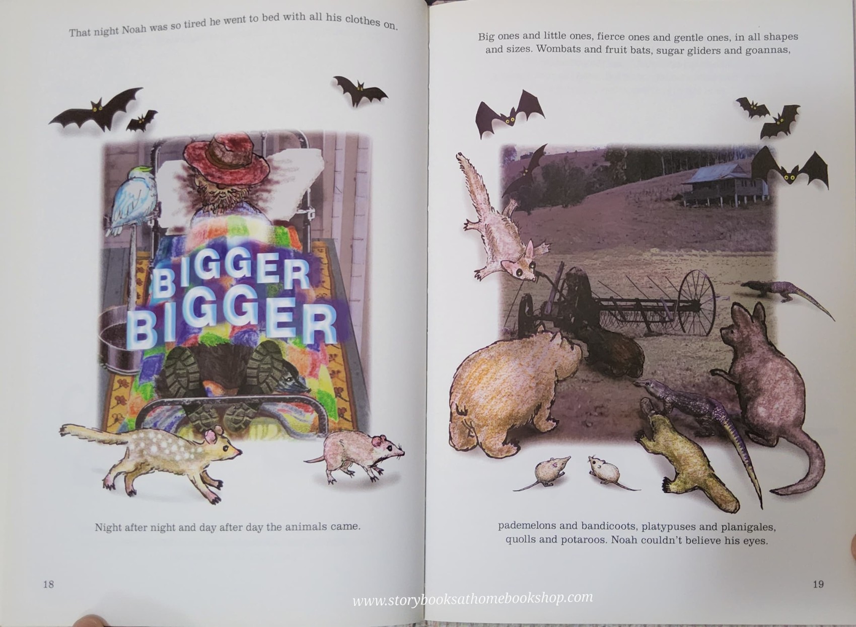 หนังสือนิทานปกแข็ง** 🍅NOAH'S BOAT BY LOUISE ELLIOTT